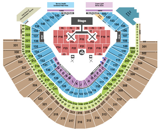 Chase Field Breezy Bowl Seating Chart